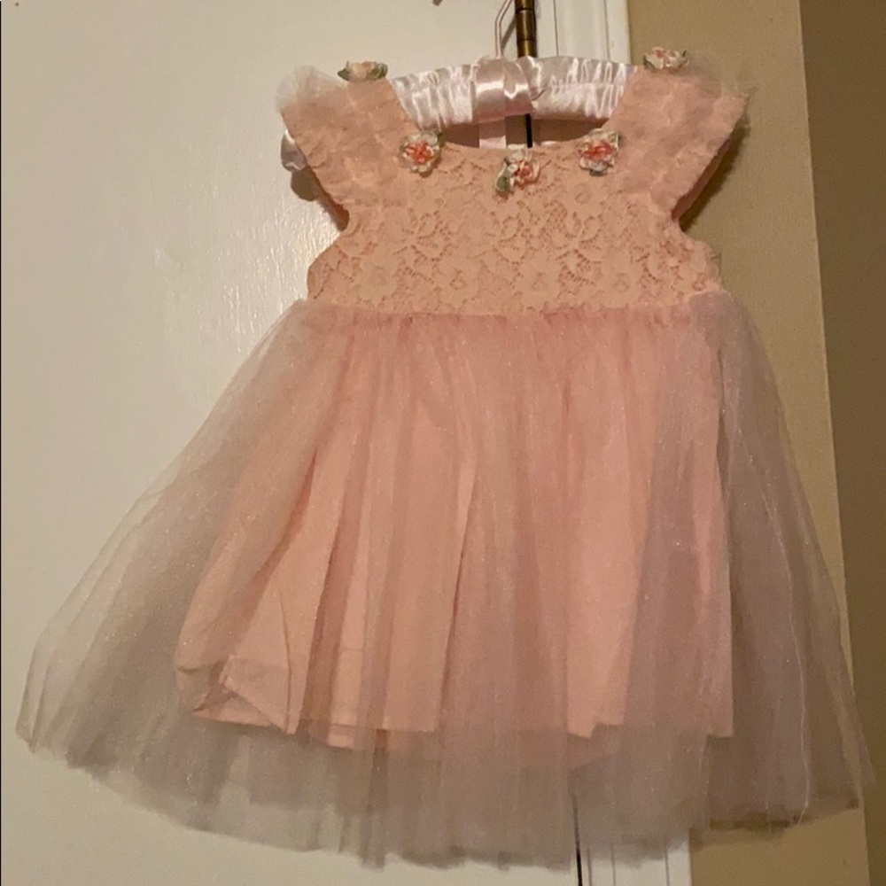 Popatu pink toddler dress